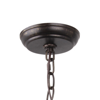 Broche Six Light Chandelier (506-EB-GA)