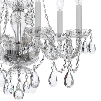 Traditional Crystal Six Light Chandelier (5086-CH-CL-MWP)