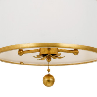 Broche Three Light Chandelier (513-GA)