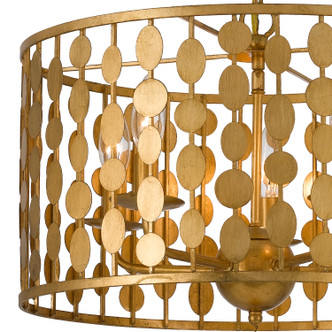 Layla Five Light Chandelier (545-GA)