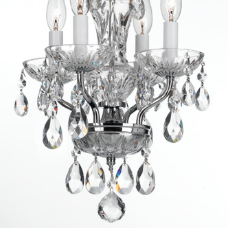 Welton Four Light Mini Chandelier (5534-CH-CL-MWP)