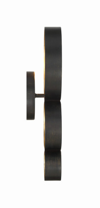 Luna One Light Wall Sconce (581-EB-GA)