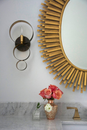 Luna One Light Wall Sconce (581-EB-GA)