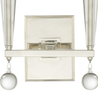 Paxton Two Light Wall Sconce (8102-PN)