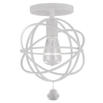 Solaris One Light Semi Flush Mount (9220-WW_CEILING)
