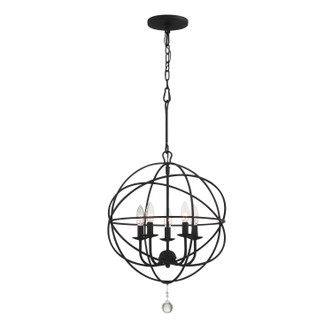 Solaris Five Light Mini Chandelier (9224-BK)