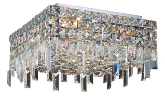 Elegant Lighting - V2033F12C/RC - Four Light Flush Mount - Maxime - Chrome