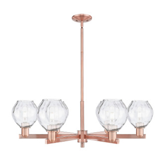Innovations - 716-6CR-AC-G362 - Six Light Chandelier - Arcadia - Antique Copper