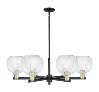 Innovations - 716-6CR-BAB-G122-8 - Six Light Chandelier - Arcadia - Black Antique Brass