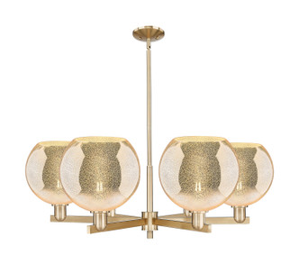 Innovations - 716-6CR-CB-G128-10 - Six Light Chandelier - Arcadia - Champagne Bronze