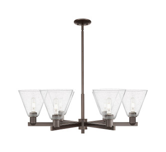 Innovations - 716-6CR-OB-GBC-84 - Six Light Chandelier - Arcadia - Oil Rubbed Bronze
