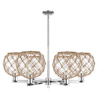 Innovations - 716-6CR-PC-G122-10RB - Six Light Chandelier - Arcadia - Polished Chrome