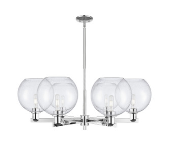 Innovations - 716-6CR-PC-G124-10 - Six Light Chandelier - Arcadia - Polished Chrome