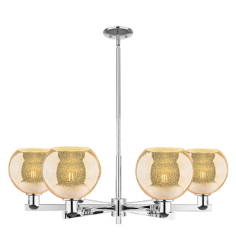 Innovations - 716-6CR-PC-G128-8 - Six Light Chandelier - Arcadia - Polished Chrome