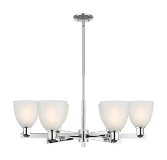 Innovations - 716-6CR-PC-G381 - Six Light Chandelier - Arcadia - Polished Chrome