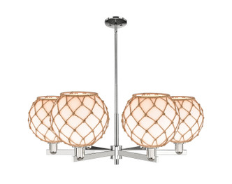 Innovations - 716-6CR-PN-G121-10RB - Six Light Chandelier - Arcadia - Polished Nickel