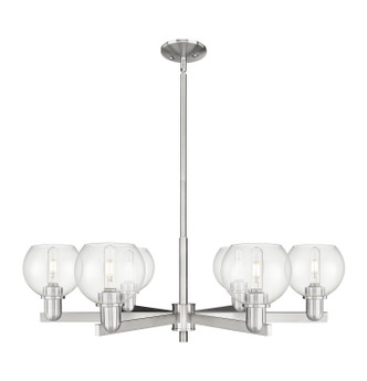 Innovations - 716-6CR-SN-G122-6 - Six Light Chandelier - Arcadia - Satin Nickel