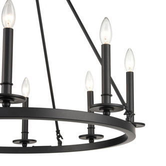 Florence Eight Light Chandelier (46708-MB)