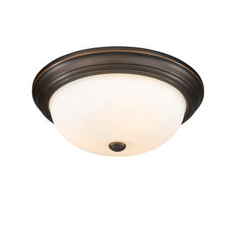 Millennium - 4905-RBZ - Three Light Flushmount - Kipson - Rubbed Bronze