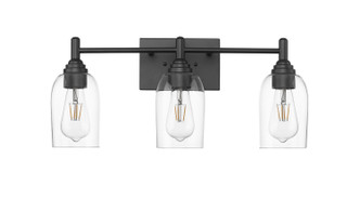 Millennium - 4993-MB - Three Light Vanity - Arlett - Matte Black