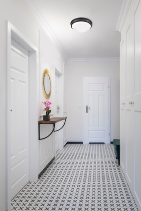 Baumann One Light Flushmount (5221-MB)