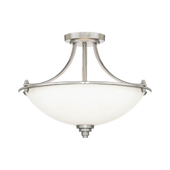 Millennium - 7263-SN - Three Light Pendant - Bristo - Satin Nickel