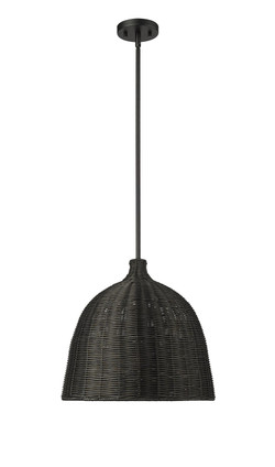 Millennium - 9026-MB - One Light Pendant - Elise - Matte Black