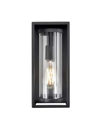 Millennium - 91601-TBK - One Light Outdoor Wall Sconce - Caleb - Textured Black