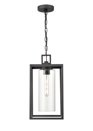 Millennium - 93141-TBK - One Light Outdoor Hanging Lantern - Ellway - Textured Black