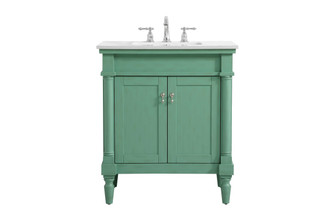 Elegant Lighting - VF13030VM-VW - Single Bathroom Vanity - Lexington - Vintage mint Elegant Lighting - VF13030VM-VW - Single Bathroom Vanity - Lexington - Vintage mint