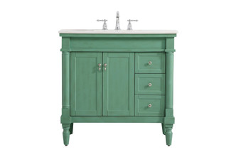 Elegant Lighting - VF13036VM - Vanity Sink Set - Lexington - Vintage Mint