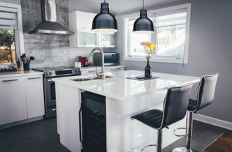 R Series One Light Pendant (RDBC10-SB)