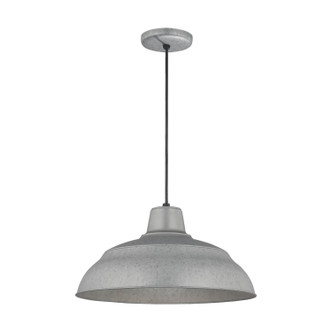 Millennium - RWHC17-GA - One Light Pendant - R Series - Galvanized