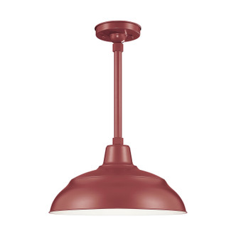 Millennium - RWHS17-SR - One Light Pendant - R Series - Satin Red
