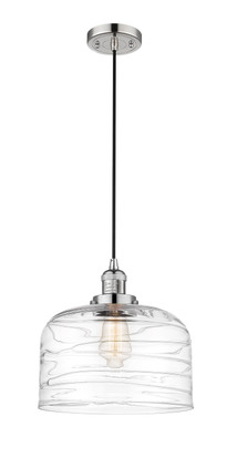manufacturer_finish:Polished Nickel|manufacturer_glass:Clear Deco Swirl|light_output:220.00lm|color_temperature:2200K|cri:99