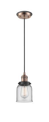 Innovations - 201CBP-ACBK-G52 - One Light Mini Pendant - Franklin Restoration - Antique Copper