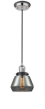 Innovations - 201CBP-PNBK-G173 - One Light Mini Pendant - Franklin Restoration - Polished Nickel