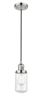 Innovations - 201C-PN-G312-LED - LED Mini Pendant - Franklin Restoration - Polished Nickel