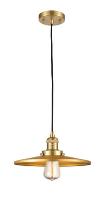 Innovations - 201C-SG-MFR-SG-12 - One Light Mini Pendant - Franklin Restoration - Satin Gold
