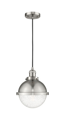 Innovations - 201C-SN-HFS-84-SN-LED - LED Mini Pendant - Franklin Restoration - Brushed Satin Nickel
