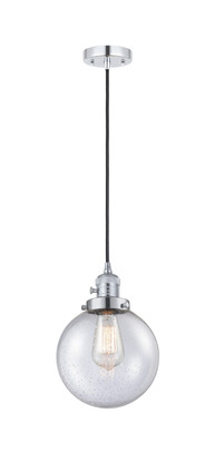 manufacturer_finish:Polished Chrome|manufacturer_glass:Seedy|light_output:220.00lm|color_temperature:2200K|cri:99