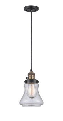 Innovations - 201CSW-BAB-G194 - One Light Mini Pendant - Franklin Restoration - Black Antique Brass