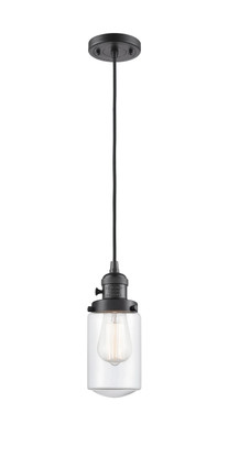 Innovations - 201CSW-OB-G312 - One Light Mini Pendant - Franklin Restoration - Oil Rubbed Bronze