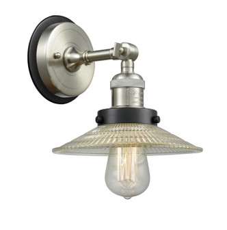 Innovations - 203SN-BPBK-HRBK-G2 - One Light Wall Sconce - Franklin Restoration - Brushed Satin Nickel