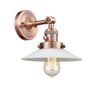 manufacturer_finish:Antique Copper|manufacturer_glass:Matte White Halophane|light_output:600.00lm|color_temperature:2700K|cri:82