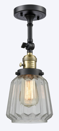 manufacturer_finish:Black Antique Brass|manufacturer_glass:Clear Chatham|light_output:220.00lm|color_temperature:2200K|cri:99