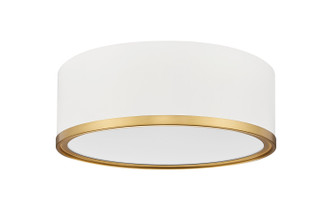 Bradley LED Flush Mount (1018F12-MW-MGLD-LED)