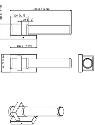 Idris LED Wall Sconce (1019-1S-BN-LED)
