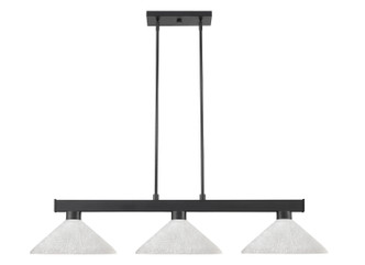 Z-Lite - 152MB-AWL14 - Three Light Billiard - Cobalt - Matte Black