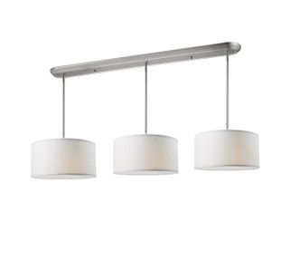 Z-Lite - 171-16-3W - Nine Light Linear Chandelier - Albion - Brushed Nickel Z-Lite - 171-16-3W - Nine Light Linear Chandelier - Albion - Brushed Nickel
